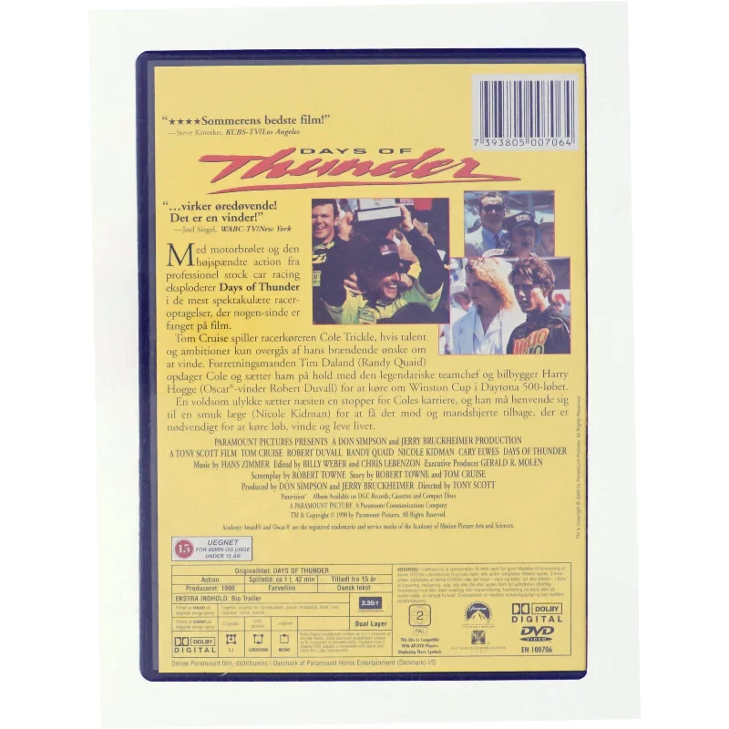Days of Thunder