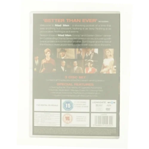 Mad Men - Season 3 fra DVD