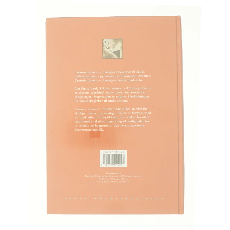 Tekstens stemmer : Antologi af Peter Kaspersen (Bog)