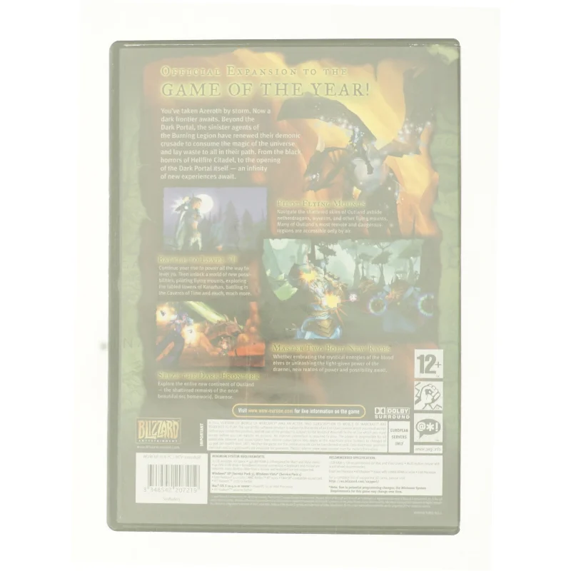 World of Warcraft: Burning Crusade fra DVD