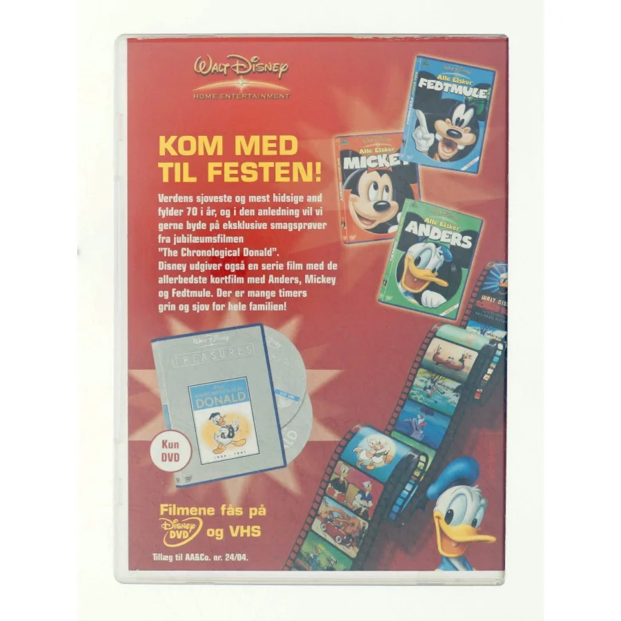 Walt Disney Jubilæums dvd