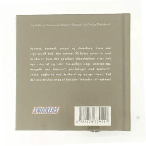 Den lille bog om snickers  fra Bog