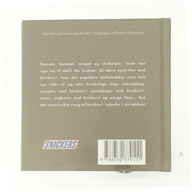 Den lille bog om snickers  fra Bog