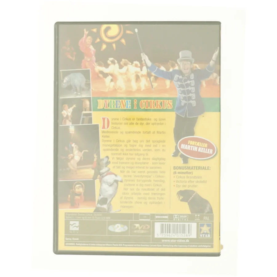Dyrene I Cirkus fra DVD