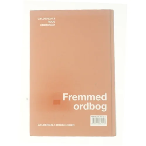 Fremmed Ordbog fra Bog