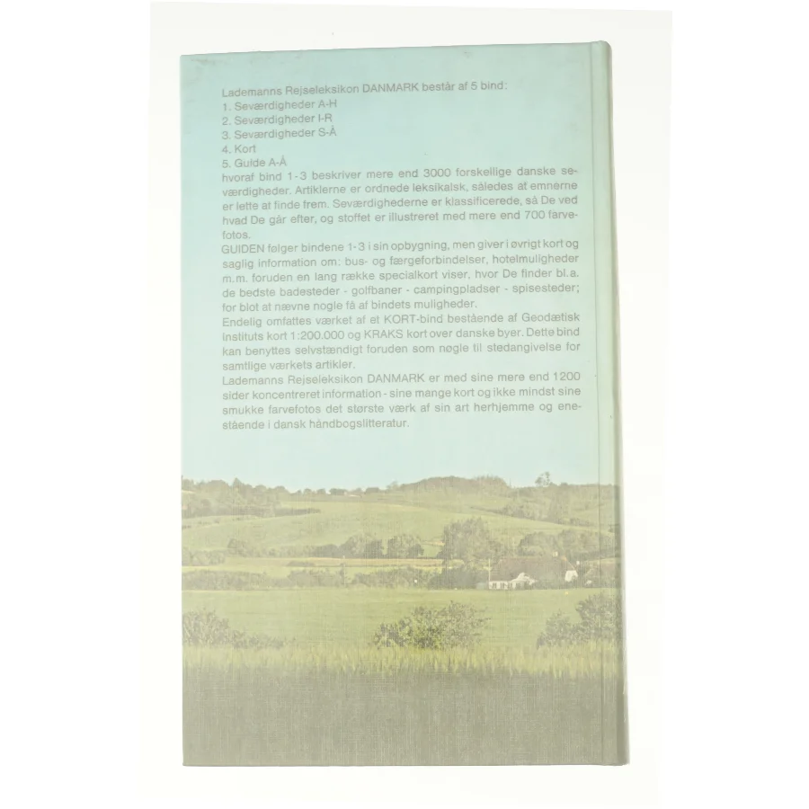 Danmark - seværdigheder A/H (bog)