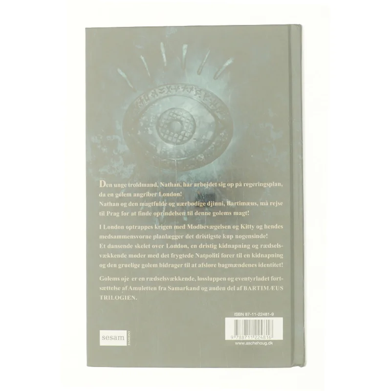 Golems øje af Jonathan Stroud (Bog)