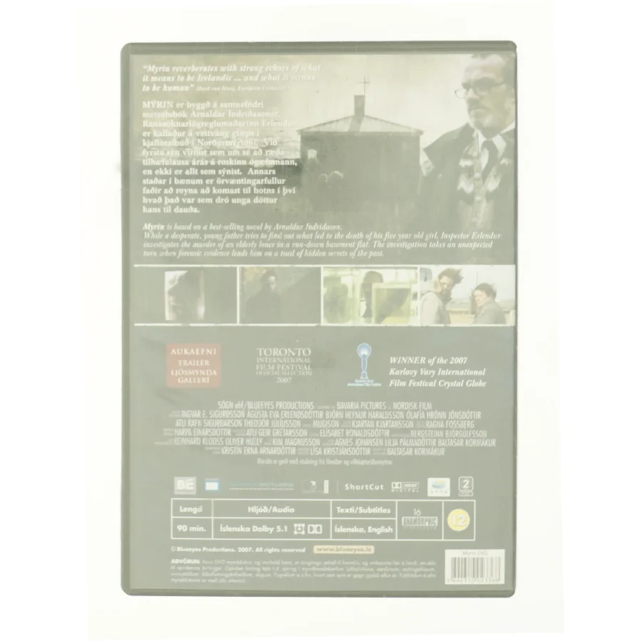 Mýrin fra DVD