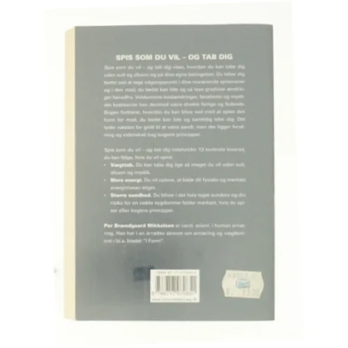 Spis som du vil og tab dig fra Bog