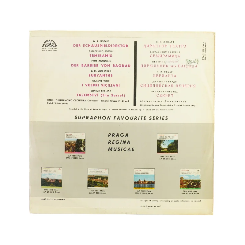 Overtures Vinylplade