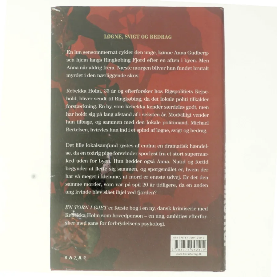 En torn i øjet af Julie Hastrup (Bog)