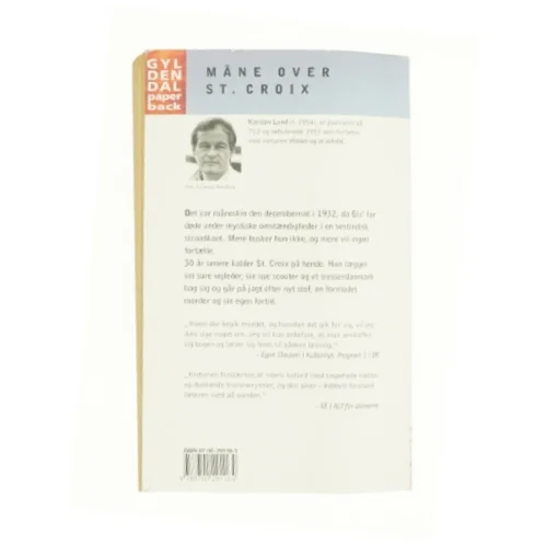 Måne over St. Croix af Karsten Lund (f. 1954) (Bog)