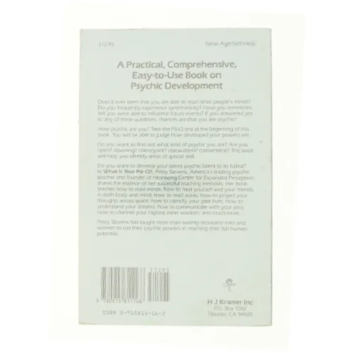 What Is Your PSI-Q?: Opening up to Your Psychic Self af Petey Stevens (Bog)