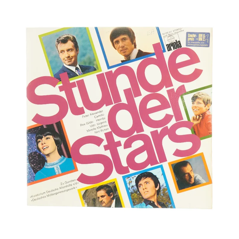 Stunde der stars Vinylplade
