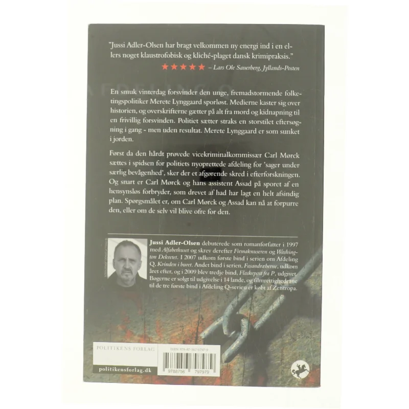 Kvinden i buret af Jussi Adler-Olsen (Bog)