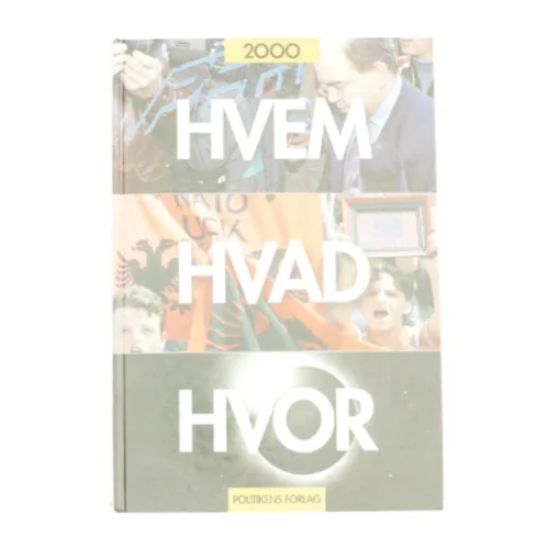 Hvem, hvad, hvor  fra Bog