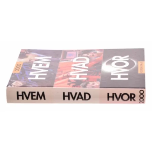 Hvem, hvad, hvor  fra Bog