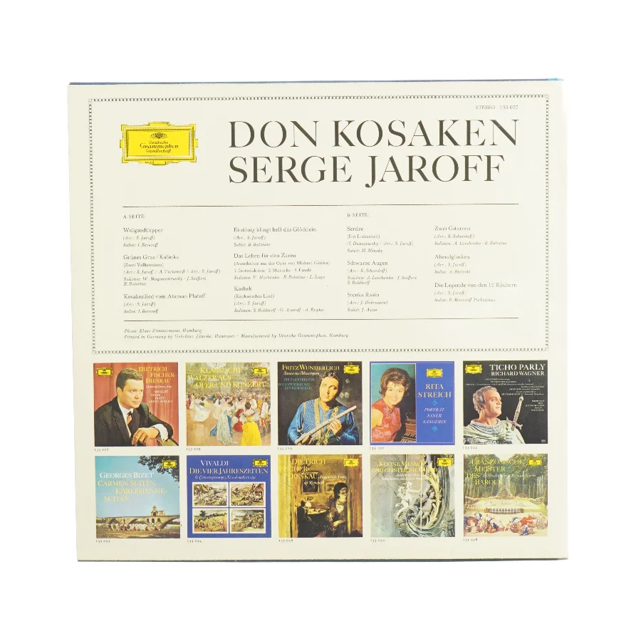 Don Kosaken Serge Jaroff Vinylplade