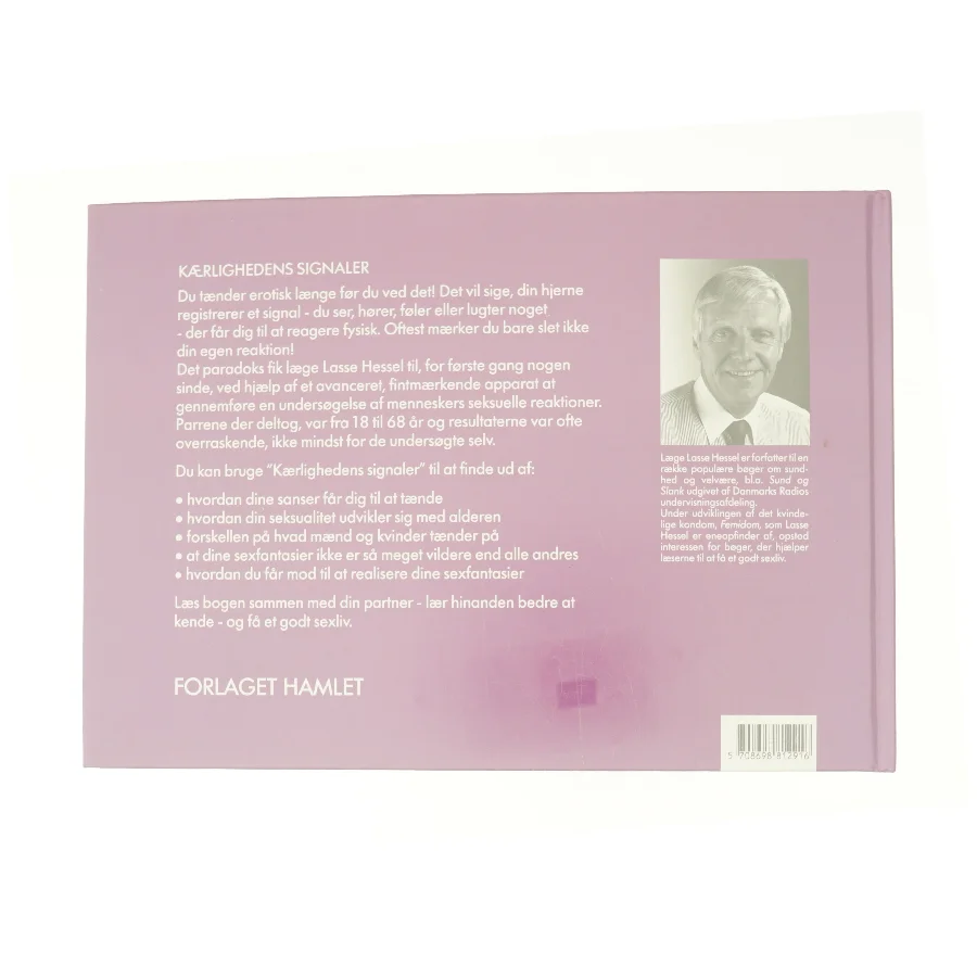 Kærlighedens signaler af Lasse Hessel (bog)