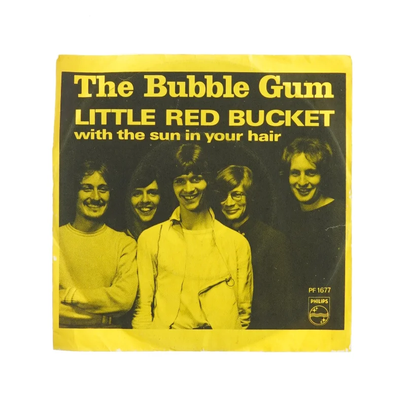 The bubble Gum Little red Bucket vinylplade