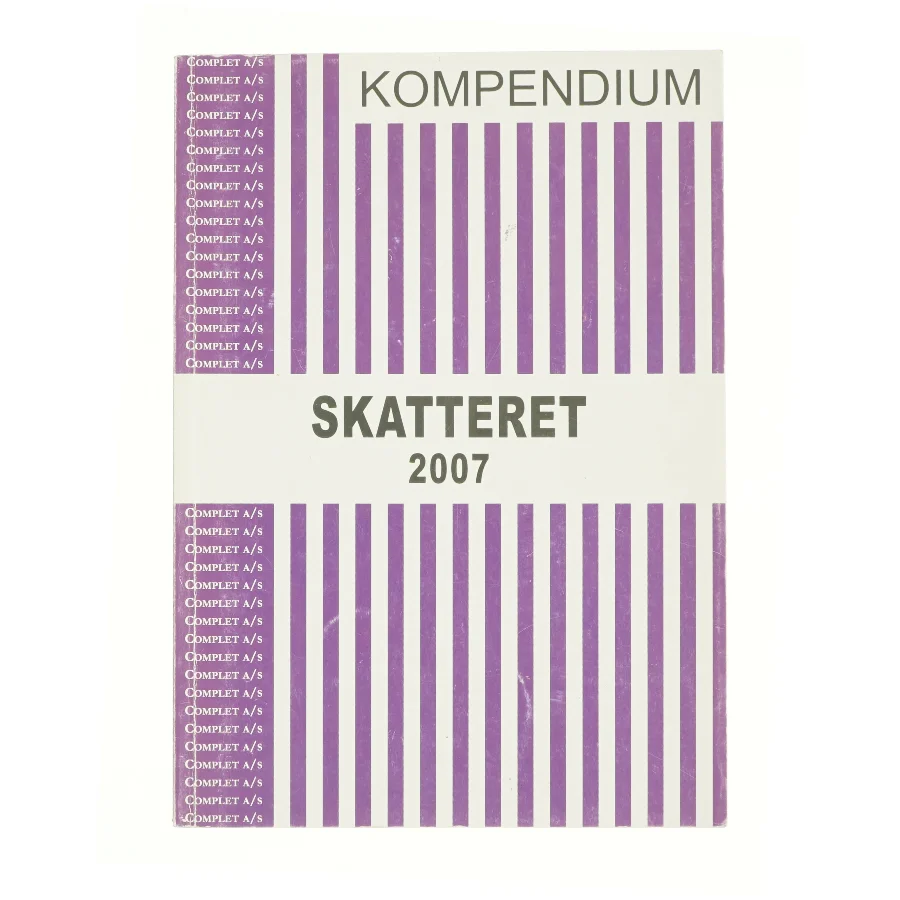 kompendium i skatteret 2007 af Peter Wedel Ranch Krarup (Bog)