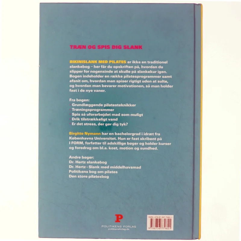 Bikinislank med pilates af Birgitte Nymann (Bog)