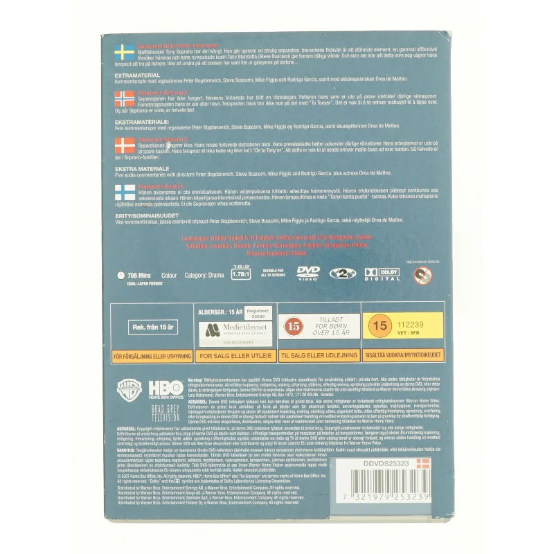 Sopranos, the - the Complete Fifth Season <span class="label label-blank pull-right">Standard edition</span>