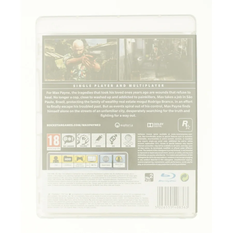 Max Payne 3, PS3