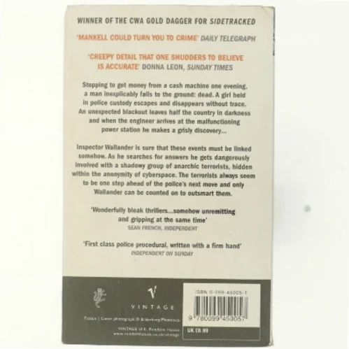 Firewall af Henning Mankell (Bog)