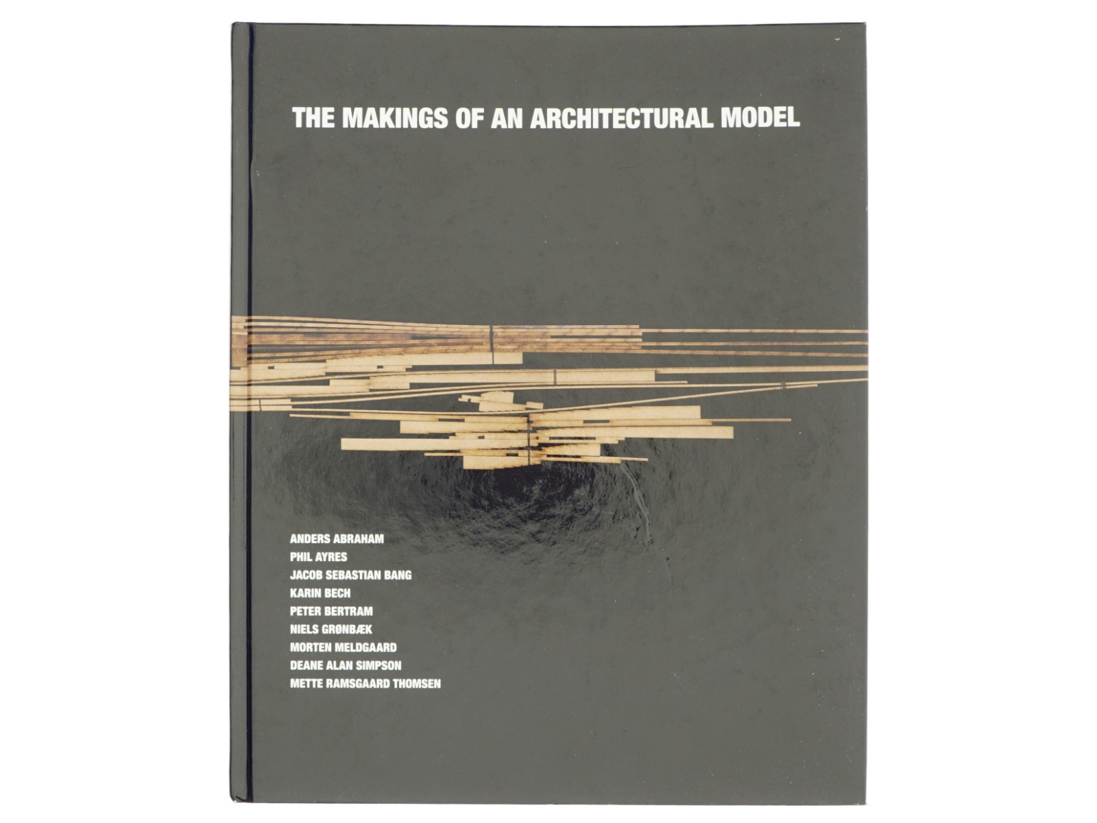 The makings of an architectural model (Bog)