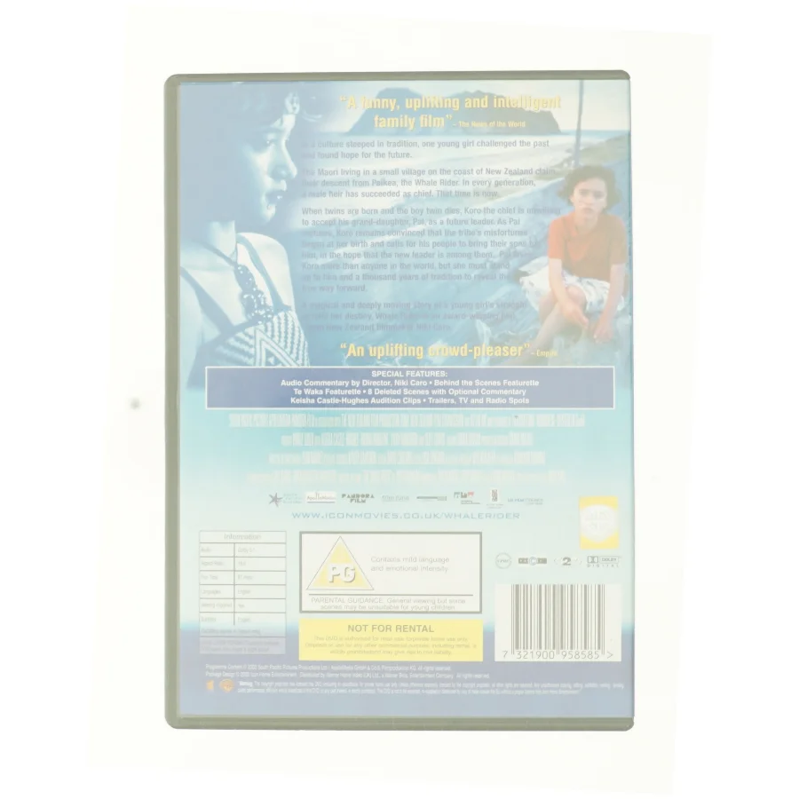 Whale Rider fra DVD