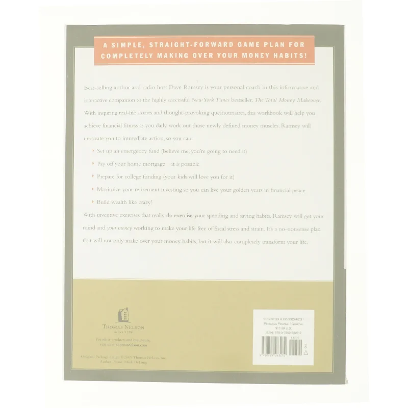 The Total Money Makeover Workbook (eBook) af Dave Ramsey (Bog)