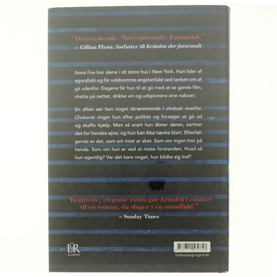 Kvinden i vinduet af A. J. Finn (Bog)