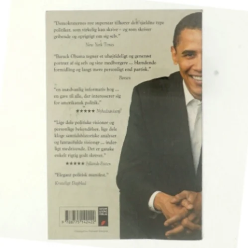 Mod til at håbe : tanker om generobringen af den amerikanske drøm af Barack Obama (Bog)