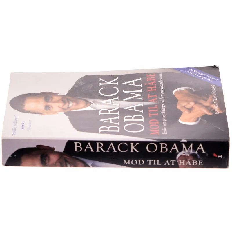 Mod til at håbe : tanker om generobringen af den amerikanske drøm af Barack Obama (Bog)