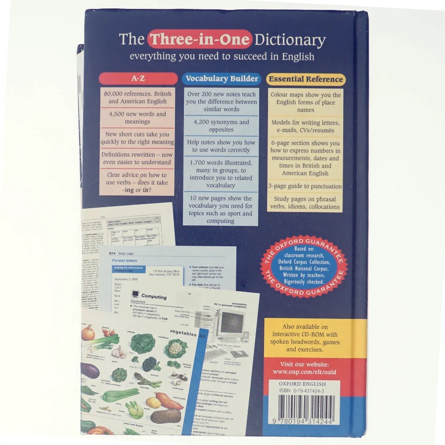 Oxford, Advanced Learner´s dictionary