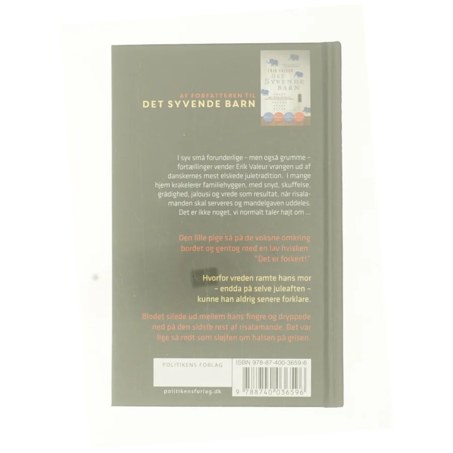 Syv barske fortællinger om mandelgaven af Erik Valeur (Bog)