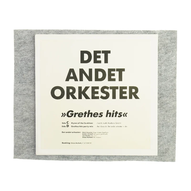 Det andet orkester Vinylplade