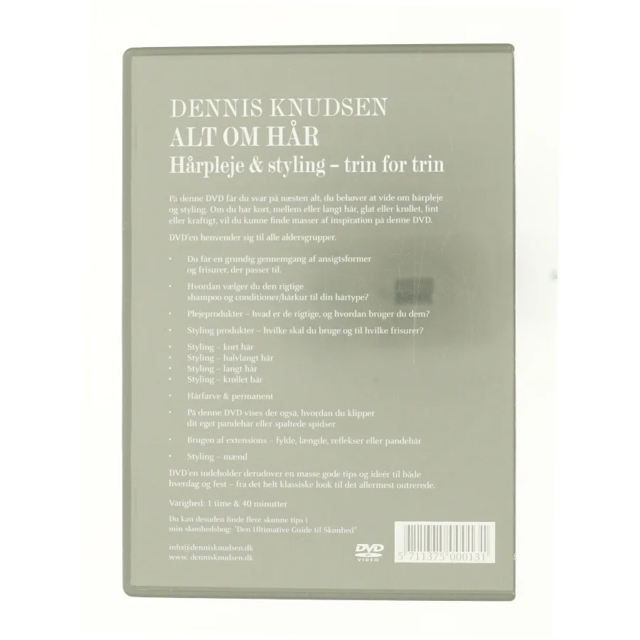 Alt om hår fra DVD