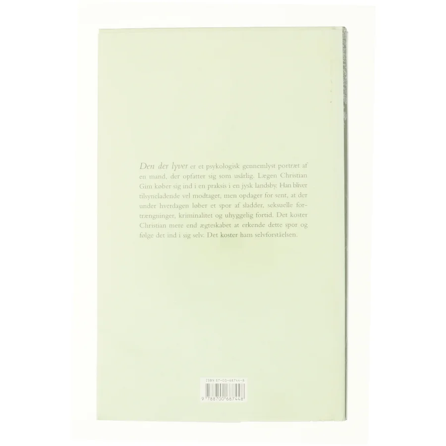 Den der lyver af Ida Jessen (f. 1964) (Bog)