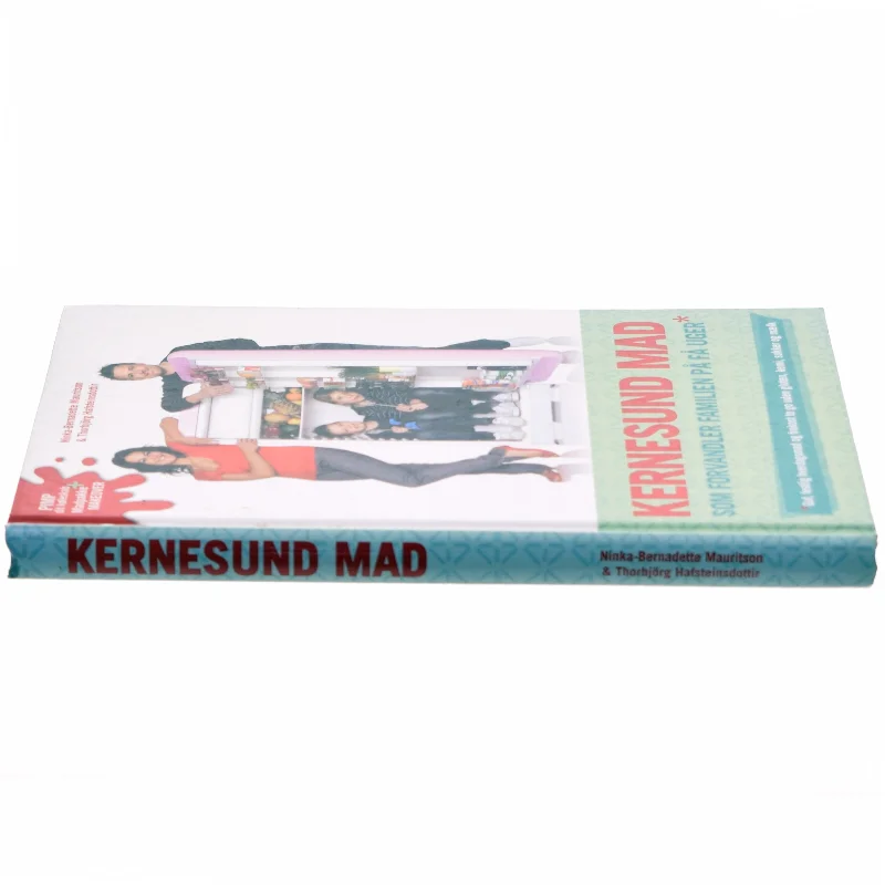 Kernesund mad som forvandler familien på få uger : guf, festlig hverdagsmad og frokost to go uden gluten, kemi, sukker og mælk (Bog)