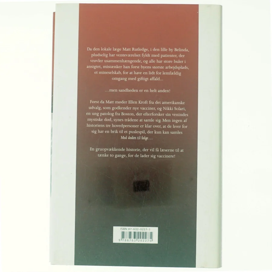 Med døden til følge af Michael Palmer (f. 1942) (Bog)