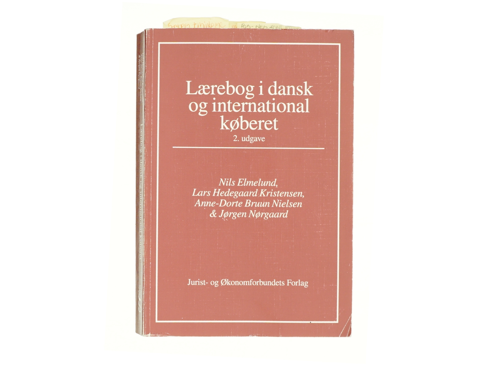 Lærebog i dansk og international køberet af Nils Elmelund (Bog)