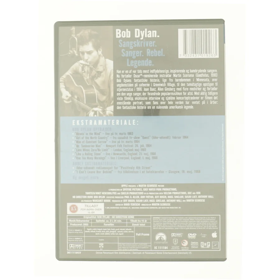Bob Dylan Anthology Project fra DVD