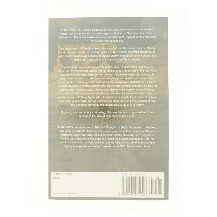 Ultimate Risk by Mark Nicol af Mark Nicol (Bog)