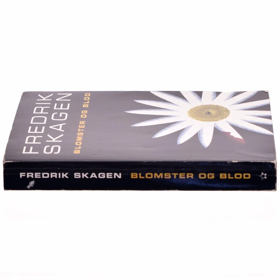 Blomster og blod : roman af Fredrik Skagen (Bog)