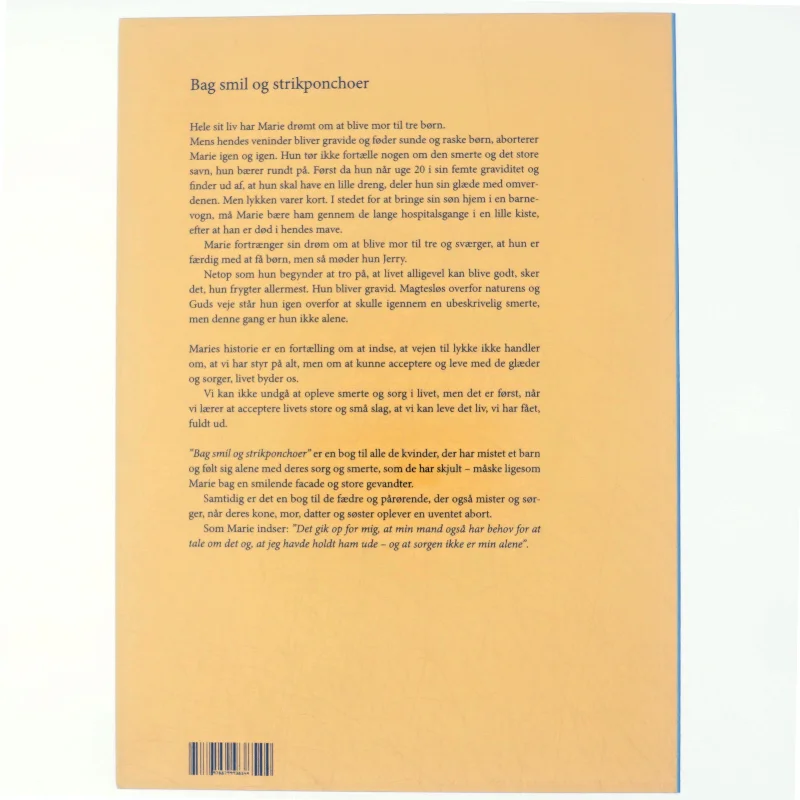 Bag smil og strikponchoer : en fortælling om smerte, sorg og skam ved ufrivillig abort - og hvorfor du skal tale om det af Francette Marie Kadiri (Bog)