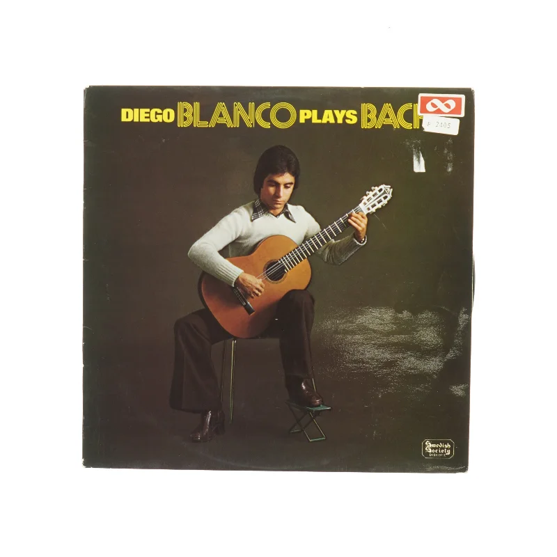 Diego Blanco plays Bach Vinylplade