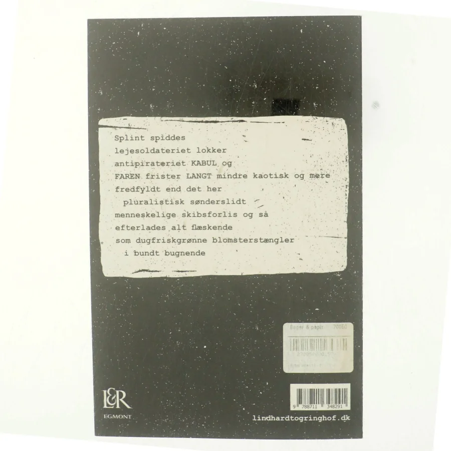 Så efterlades alt flæskende : digte af Mikkel Brixvold (Bog)