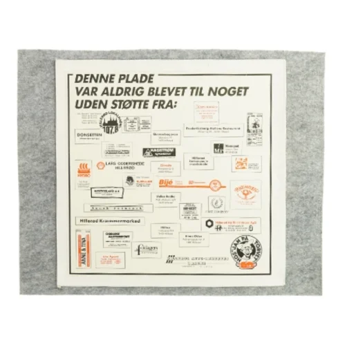 Det andet Orkester vinylplade